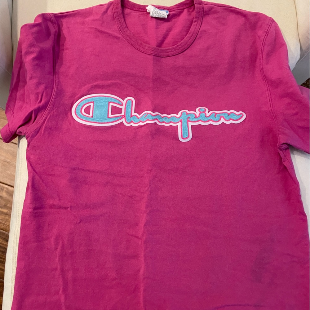 Champion Pink Embroidered Shirt